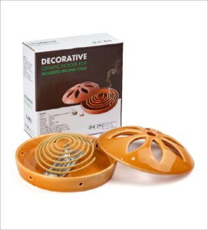 cis_decorative ceramic holder for mosquito incense coils
