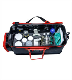 this kit contains a complete set of tools required to conduct mosquito larvae sampling and collection